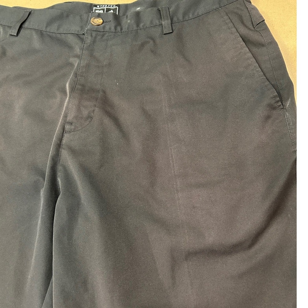 Adidas Black Golf Shorts Y2K Mens 36 AE7002 - Picture 5 of 11
